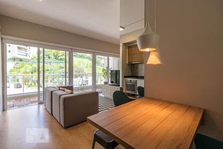 Sala de kitnet/studio à venda com 1 quarto, 49m² em Tamboré, Santana de Parnaíba