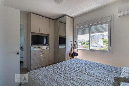 Quarto 1 suite de apartamento à venda com 2 quartos, 74m² em Jardim Itu Sabará, Porto Alegre