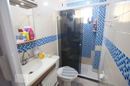 Banheiro de apartamento à venda com 3 quartos, 48m² em Pechincha, Rio de Janeiro