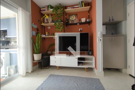 Sala de apartamento à venda com 1 quarto, 40m² em Paraíso, São Paulo