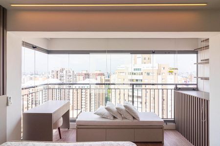 Studio de kitnet/studio para alugar com 1 quarto, 25m² em Indianópolis, São Paulo