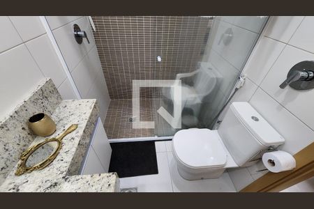 Apartamento para alugar com 60m², 1 quarto e 1 vaga Apartamento para alugar com 60m², 1 quarto e 1 vagaBanheiro da Suíte