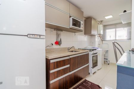 Cozinha de apartamento à venda com 2 quartos, 58m² em Vila Nova, Porto Alegre