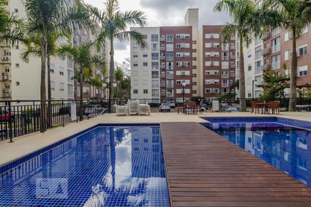 Área comum - Piscina de apartamento à venda com 2 quartos, 58m² em Vila Nova, Porto Alegre