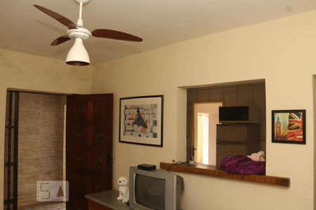 Sala de casa para alugar com 3 quartos, 125m² em Vila Valença, São Vicente