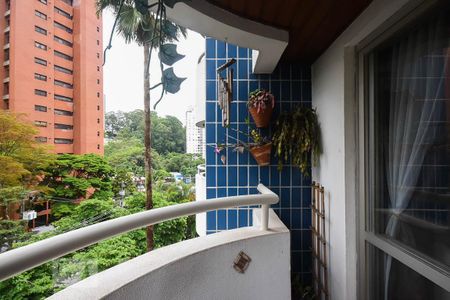 Varanda de apartamento para alugar com 3 quartos, 128m² em Vila Andrade, São Paulo