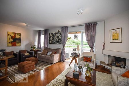 Sala de apartamento para alugar com 3 quartos, 128m² em Vila Andrade, São Paulo
