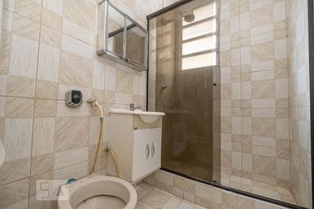 Banheiro Social de apartamento para alugar com 1 quarto, 38m² em Rio Comprido, Rio de Janeiro