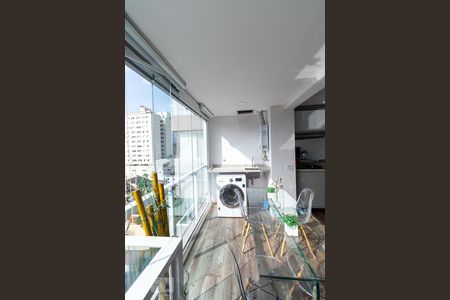 Varanda de apartamento para alugar com 1 quarto, 42m² em Sumaré, São Paulo