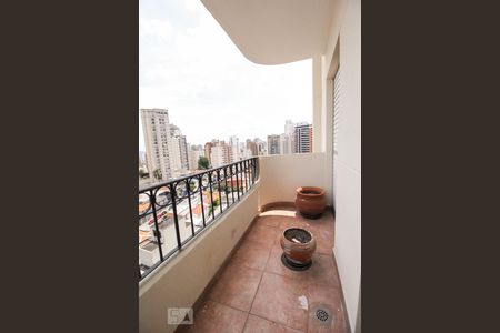 Varanda da Sala e do Quarto de apartamento para alugar com 1 quarto, 49m² em Santana, São Paulo
