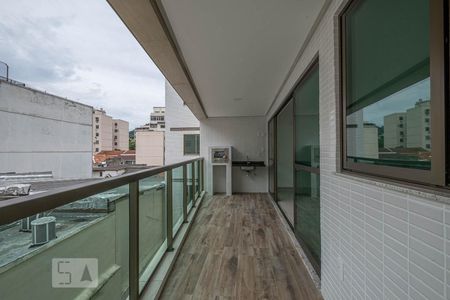 Varanda de apartamento para alugar com 2 quartos, 71m² em Tijuca, Rio de Janeiro