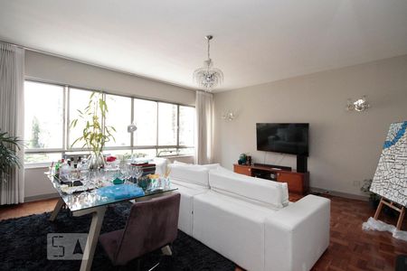 Sala de apartamento para alugar com 2 quartos, 140m² em Higienópolis, São Paulo