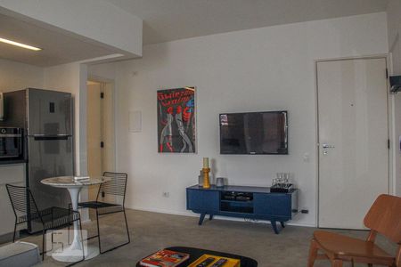 Sala de apartamento para alugar com 1 quarto, 47m² em Itaim Bibi, São Paulo