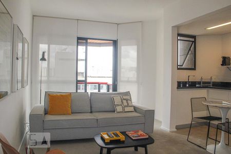 Sala de apartamento para alugar com 1 quarto, 47m² em Itaim Bibi, São Paulo