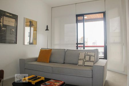 Sala de apartamento para alugar com 1 quarto, 47m² em Itaim Bibi, São Paulo
