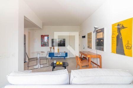 Sala de apartamento para alugar com 1 quarto, 47m² em Itaim Bibi, São Paulo