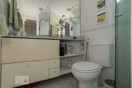 Apartamento para alugar com 64m², 1 quarto e 1 vaga Apartamento para alugar com 64m², 1 quarto e 1 vagaBanheiro da Suíte