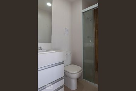 Banheiro de kitnet/studio para alugar com 1 quarto, 36m² em Campos Elíseos, São Paulo