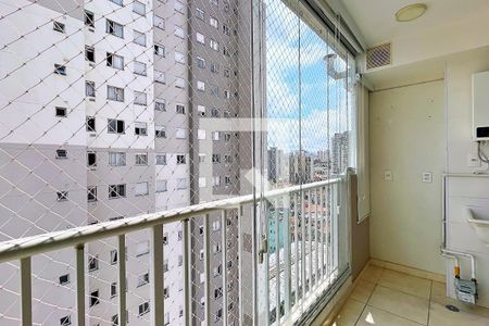 Varanda da Sala de apartamento para alugar com 2 quartos, 47m² em Vila Galvão, Guarulhos
