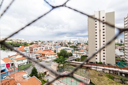 Vista da Sala de apartamento à venda com 2 quartos, 62m² em Vila Floresta, Santo André