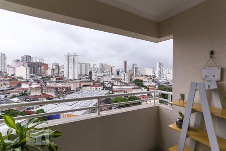 Varanda Sala de apartamento à venda com 2 quartos, 49m² em Barra Funda, São Paulo