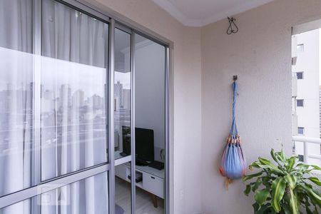 Varanda Sala de apartamento à venda com 2 quartos, 49m² em Barra Funda, São Paulo