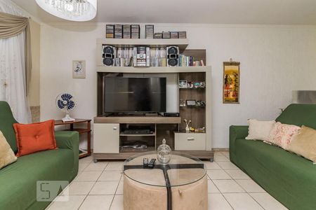Sala de casa de condomínio à venda com 2 quartos, 118m² em Campo Novo, Porto Alegre
