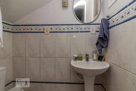 Lavabo de casa de condomínio à venda com 2 quartos, 118m² em Campo Novo, Porto Alegre