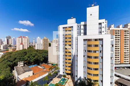 Vista da sacada de apartamento para alugar com 2 quartos, 93m² em Botafogo, Campinas