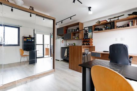 Sala/Quarto de kitnet/studio para alugar com 1 quarto, 26m² em Centro, São Paulo