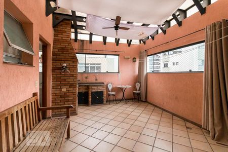 Área da churrasqueira de apartamento para alugar com 3 quartos, 148m² em Jardim Barbosa, Guarulhos