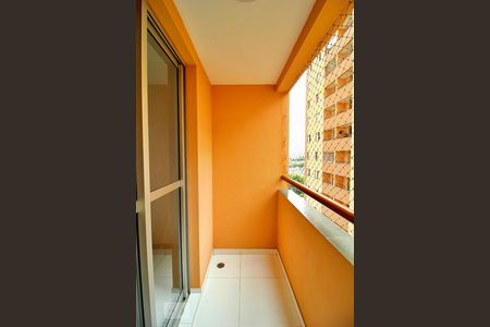 Varanda da Sala de apartamento para alugar com 3 quartos, 75m² em Camilópolis, Santo André