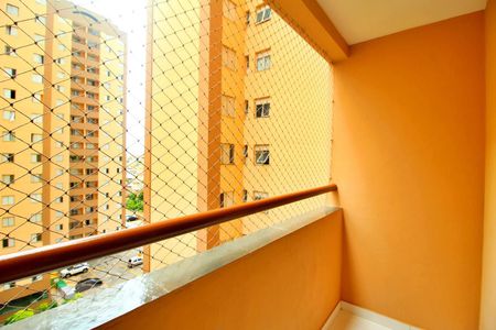 Varanda da Sala de apartamento para alugar com 3 quartos, 75m² em Camilópolis, Santo André