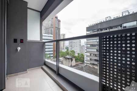 Studio - Varanda de kitnet/studio à venda com 1 quarto, 19m² em Pinheiros, São Paulo