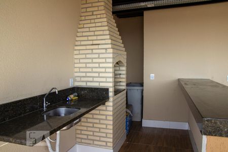 Área comum - Churrasqueira de apartamento para alugar com 1 quarto, 30m² em Centro, São Gonçalo