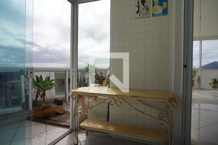 Varanda gourmet de apartamento para alugar com 3 quartos, 180m² em João Paulo, Florianópolis