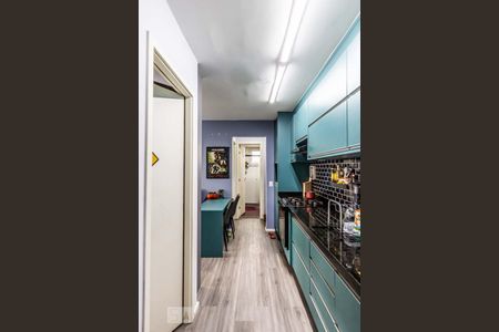Cozinha de apartamento para alugar com 2 quartos, 36m² em Bela Vista, São Paulo