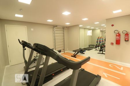 Apartamento para alugar com 36m², 2 quartos e sem vaga Apartamento para alugar com 36m², 2 quartos e sem vagaAcademia