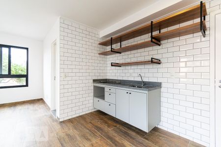 Studio para alugar com 31m², 1 quarto e sem vaga Studio para alugar com 31m², 1 quarto e sem vagaCozinha