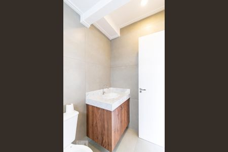 Banheiro de kitnet/studio para alugar com 1 quarto, 31m² em Mirandópolis, São Paulo