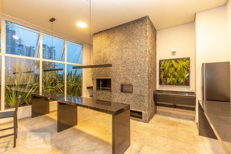 Apartamento à venda com 49m², 1 quarto e 1 vagaChurrasqueira