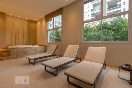 Apartamento à venda com 49m², 1 quarto e 1 vagaSpa