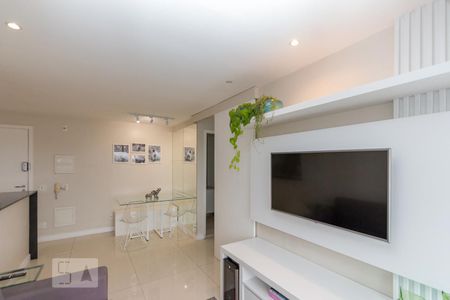 Sala de apartamento à venda com 1 quarto, 49m² em Campo Belo, São Paulo