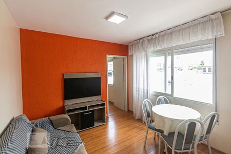 Sala de apartamento à venda com 1 quarto, 50m² em Rio Branco, Porto Alegre