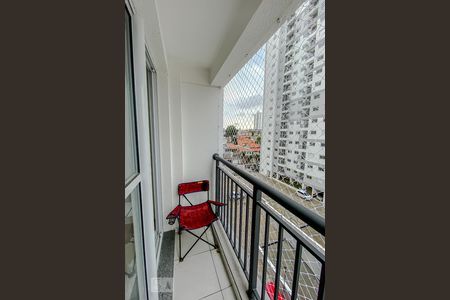 Varanda de apartamento à venda com 2 quartos, 38m² em Jardim Analia Franco, São Paulo