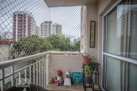 Varanda de apartamento à venda com 2 quartos, 65m² em Campo Belo, São Paulo