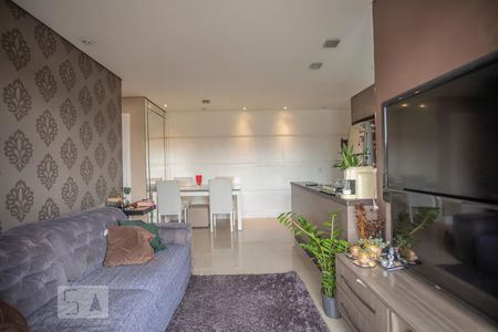 Sala de Estar de apartamento à venda com 2 quartos, 65m² em Campo Belo, São Paulo