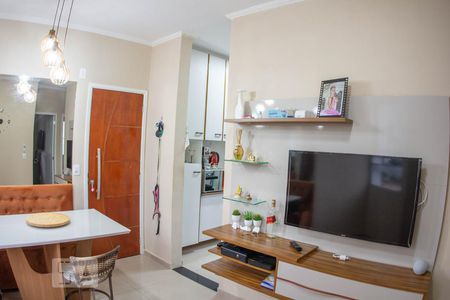 Sala de apartamento à venda com 2 quartos, 50m² em Jardim São Vicente, Campinas