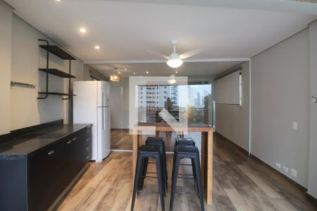 Sala de apartamento para alugar com 4 quartos, 194m² em Barra Funda, Guarujá