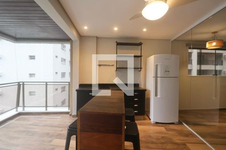 Sala de apartamento para alugar com 4 quartos, 194m² em Barra Funda, Guarujá